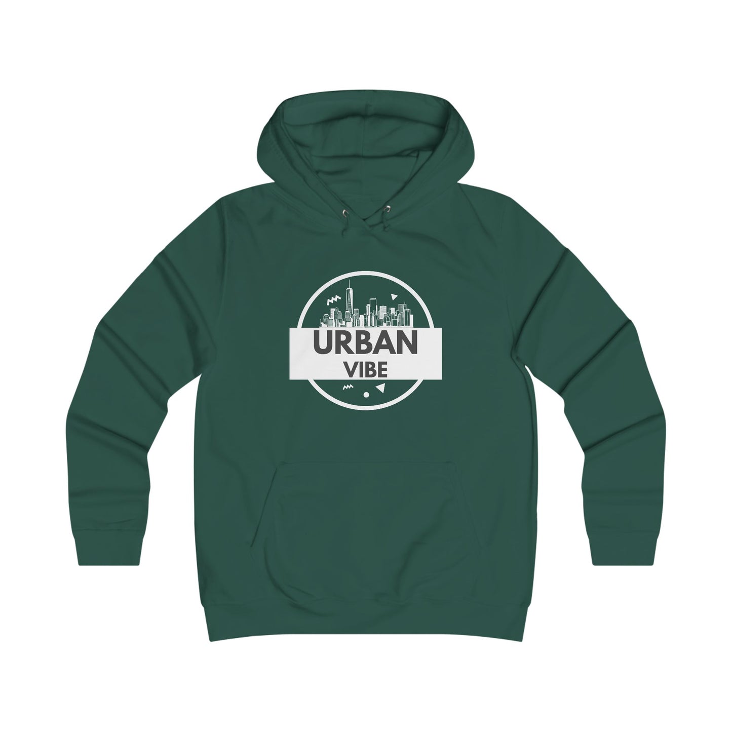 Urban Vibe College Hoodie - Trendy Graphic Sweatshirt for City Lovers