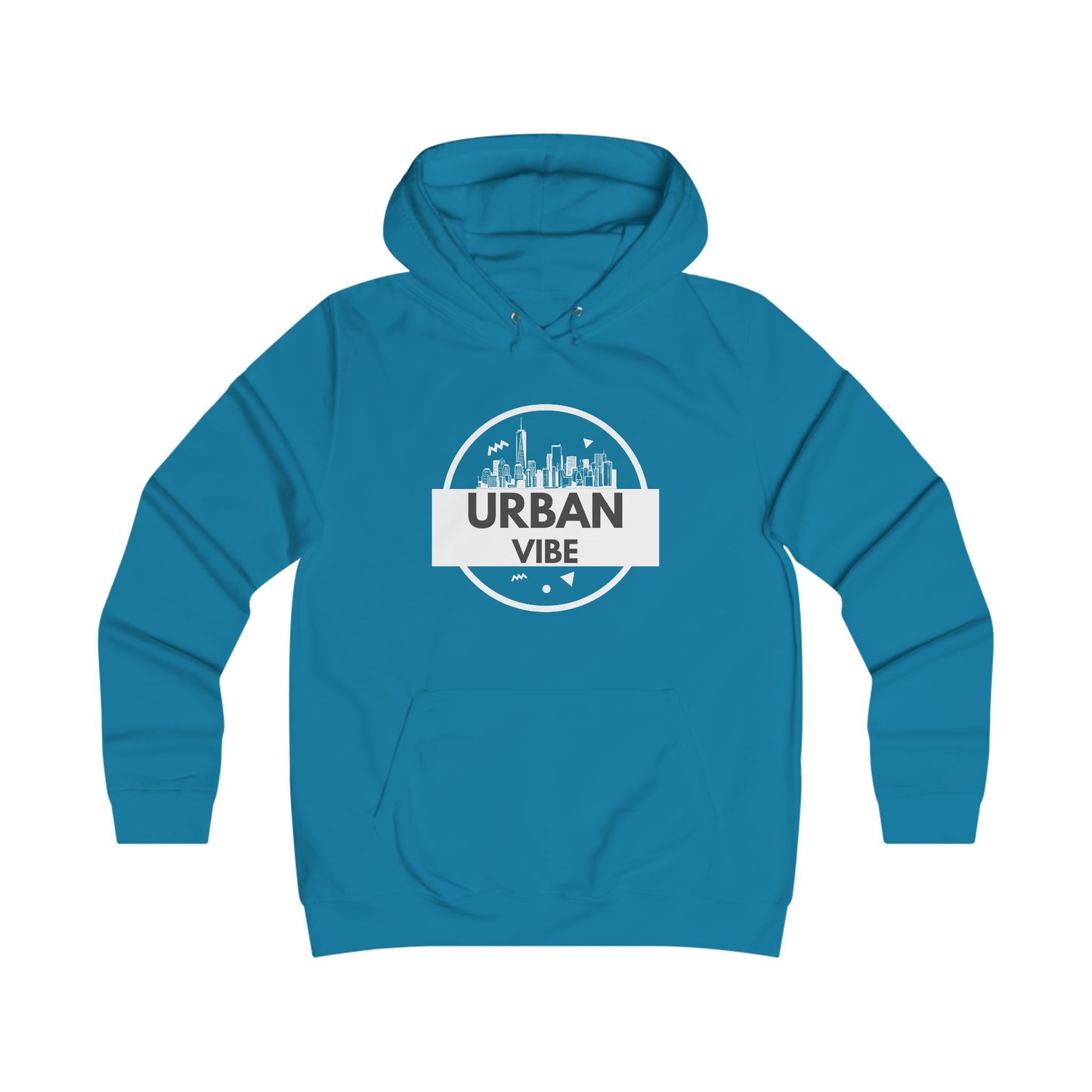 Urban Vibe College Hoodie - Trendy Graphic Sweatshirt for City Lovers