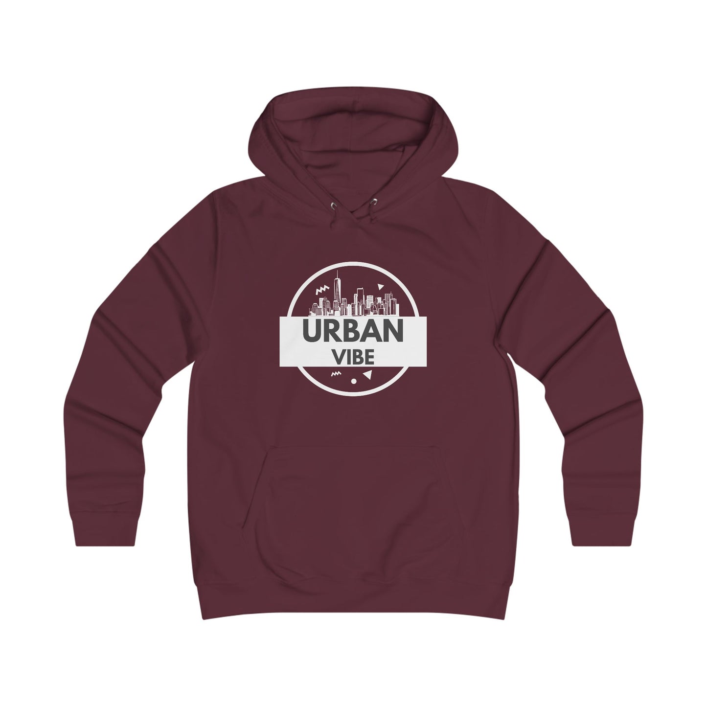 Urban Vibe College Hoodie - Trendy Graphic Sweatshirt for City Lovers