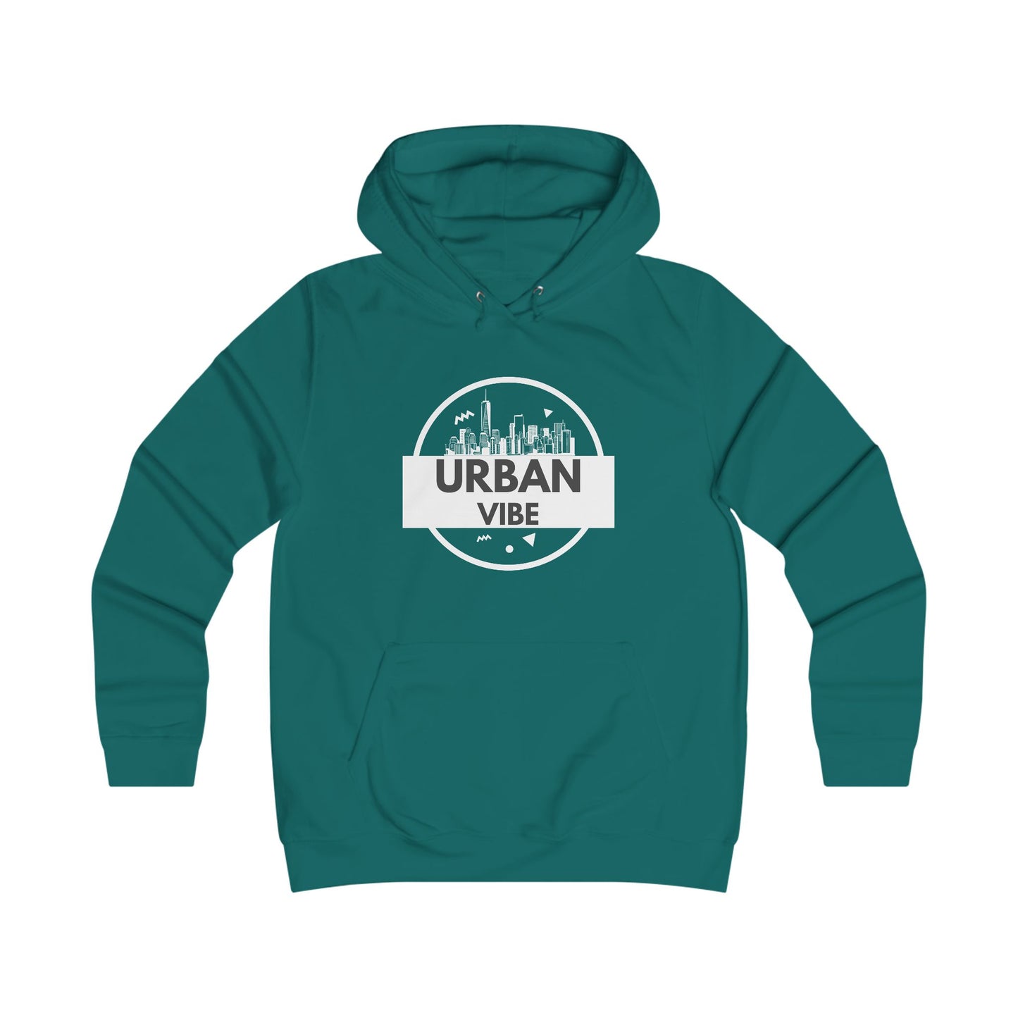 Urban Vibe College Hoodie - Trendy Graphic Sweatshirt for City Lovers