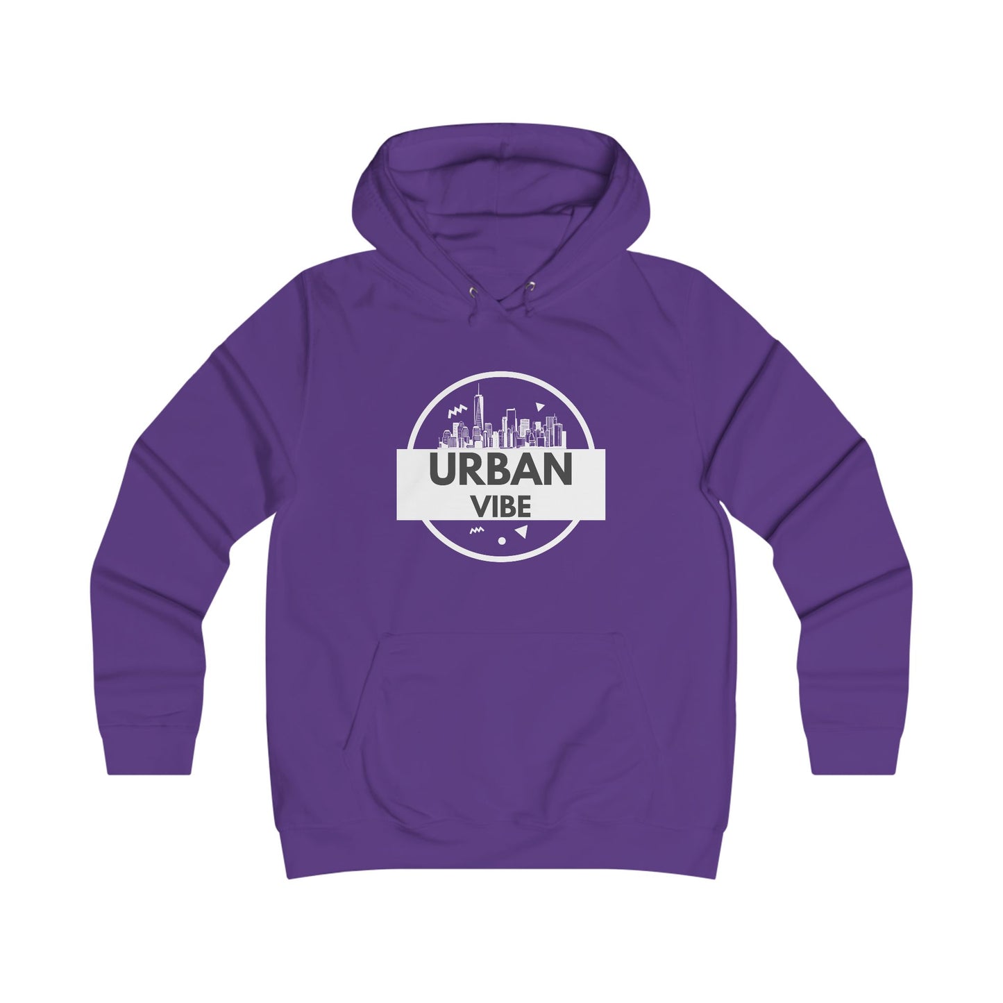 Urban Vibe College Hoodie - Trendy Graphic Sweatshirt for City Lovers