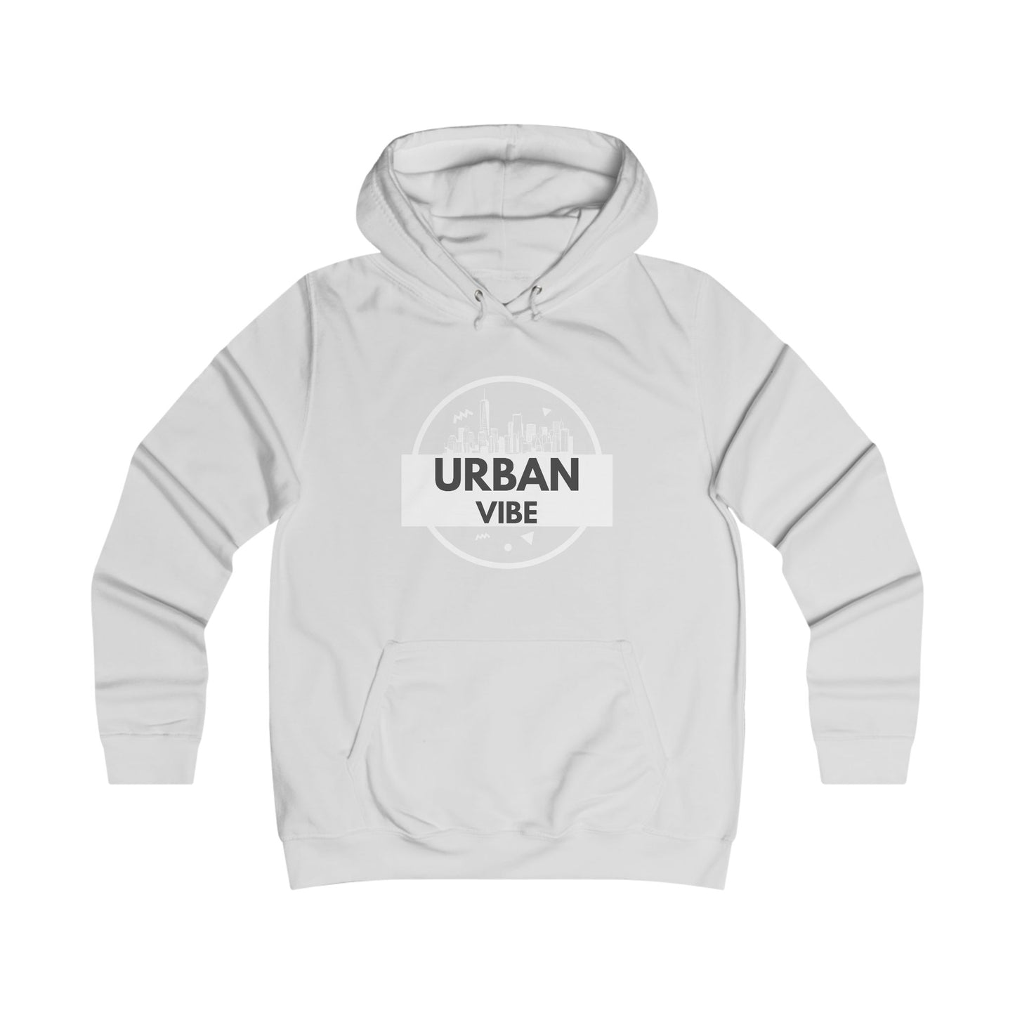 Urban Vibe College Hoodie - Trendy Graphic Sweatshirt for City Lovers