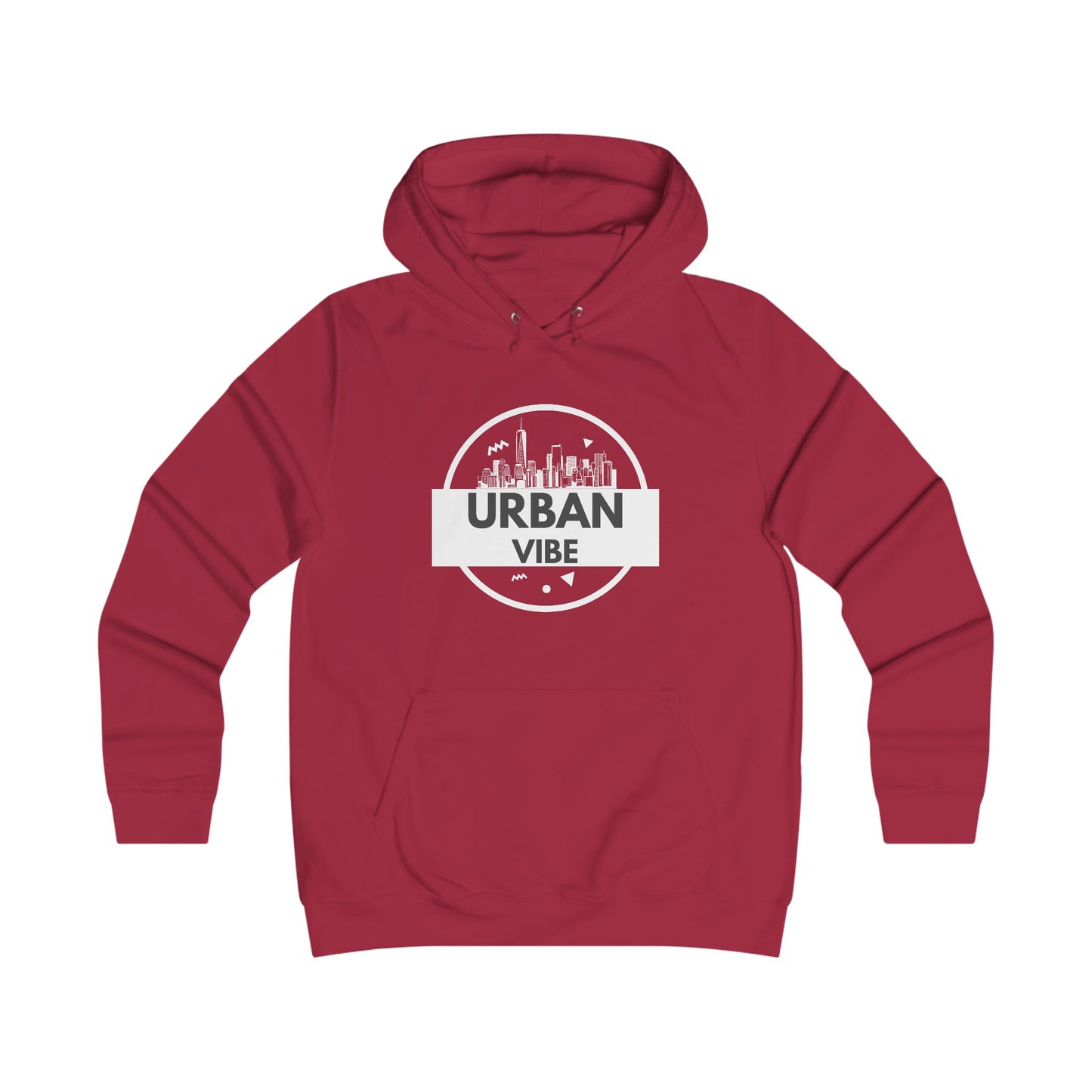 Urban Vibe College Hoodie - Trendy Graphic Sweatshirt for City Lovers