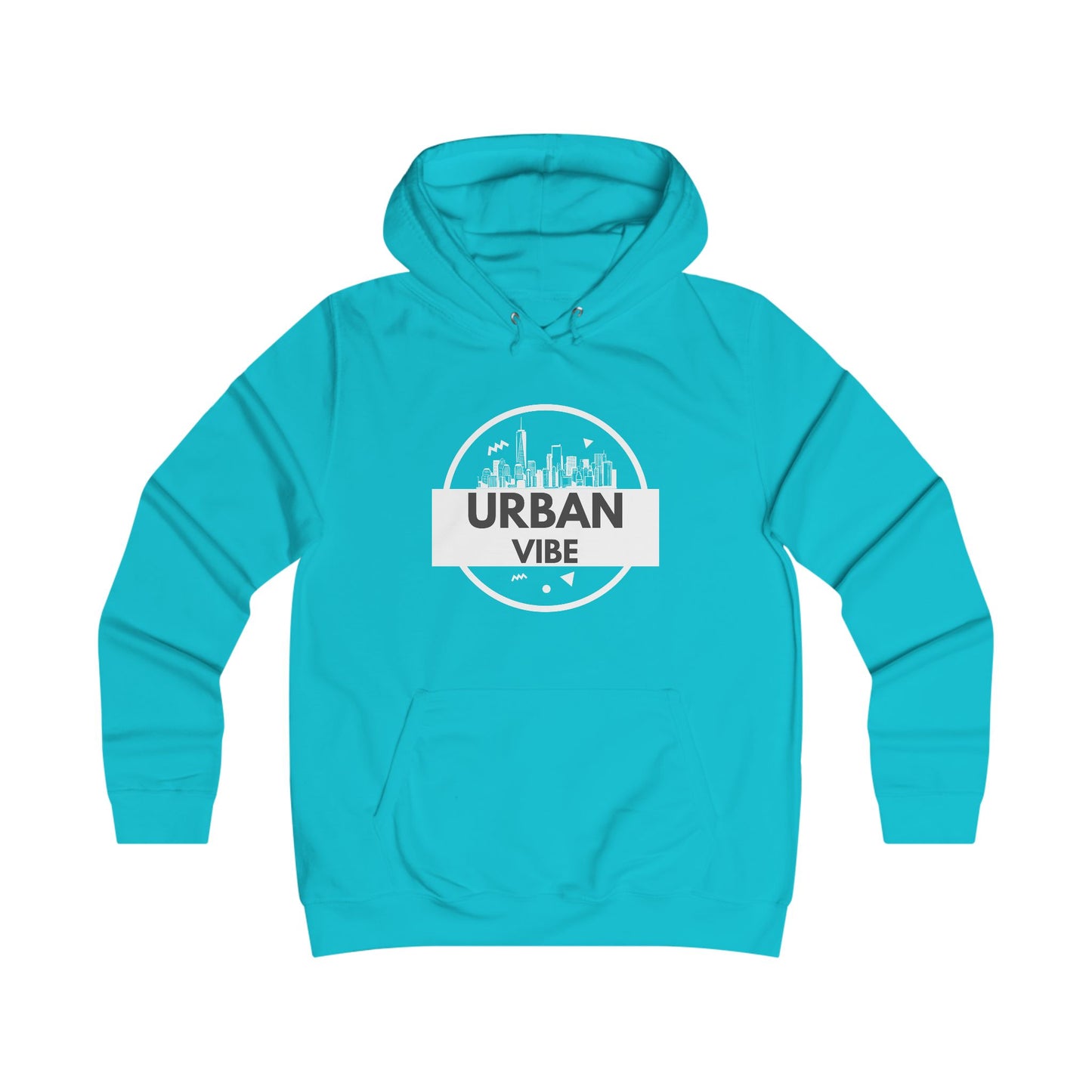 Urban Vibe College Hoodie - Trendy Graphic Sweatshirt for City Lovers