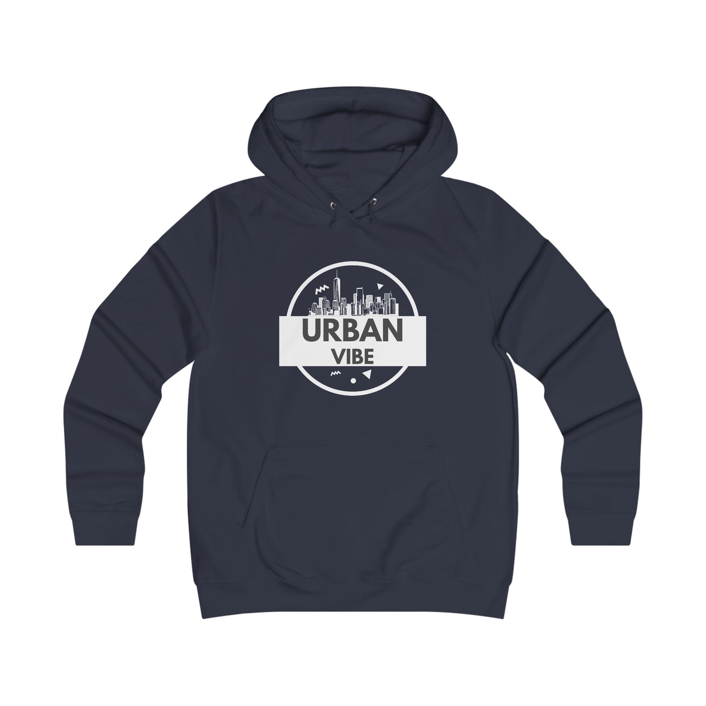 Urban Vibe College Hoodie - Trendy Graphic Sweatshirt for City Lovers