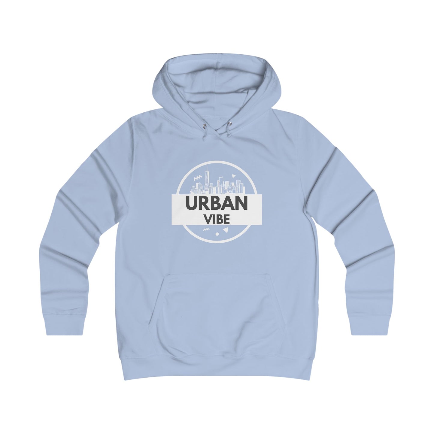 Urban Vibe College Hoodie - Trendy Graphic Sweatshirt for City Lovers